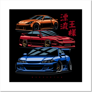 Drift kings Posters and Art